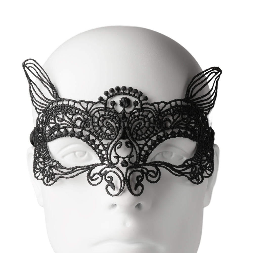 Cat Face Lace Mask - Pleasure Malta