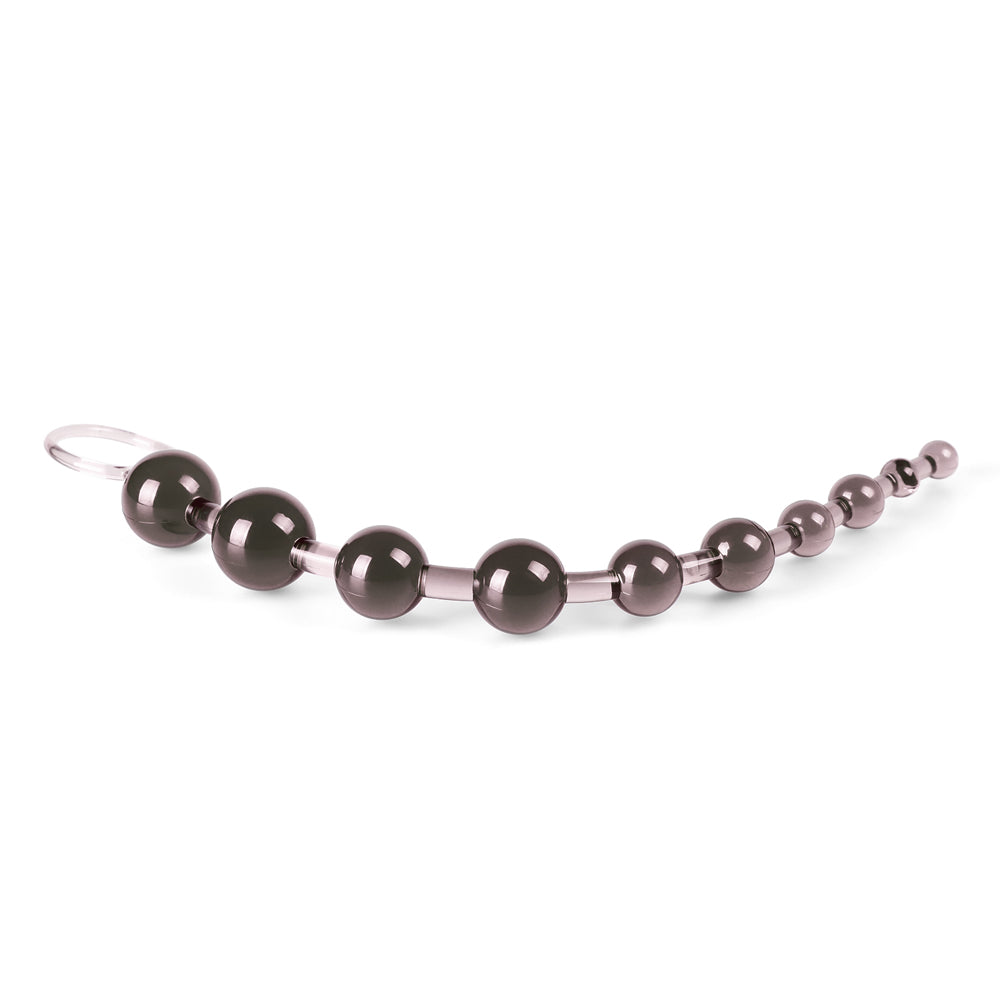 Black Sassy 10 Beads Anal - Pleasure Malta