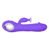7 Speeds Rechargeable  Vibrator with Rotation and Heating - Pleasure Malta