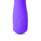 7 Speeds Rechargeable  Vibrator with Rotation and Heating - Pleasure Malta