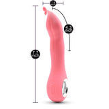 Pink 7 Speeds Rechargeable G-Spot Vibrator - Pleasure Malta