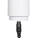 Purple Color 9 Speeds Rechargeable Silicone Thrusting Rabbit Vibrator with Rotation - Pleasure Malta