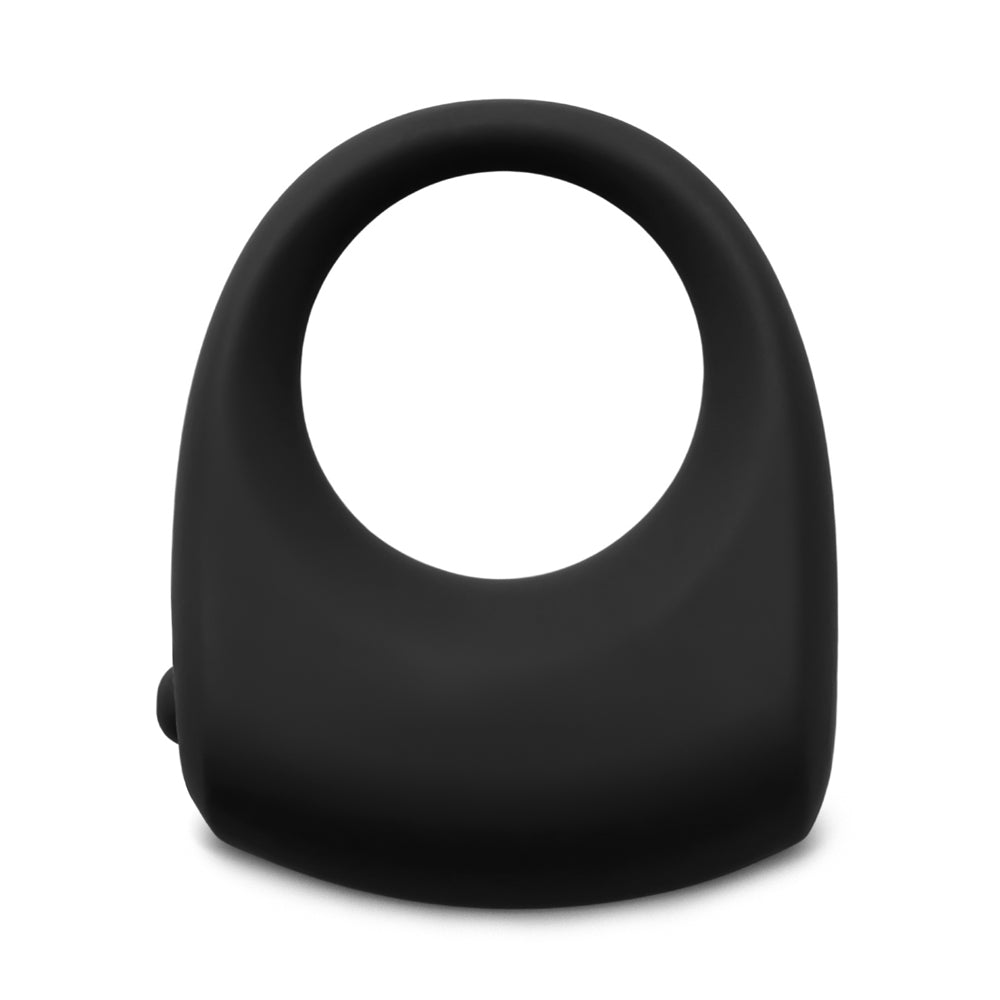 Black Majestic Vibrating Cock Ring - Pleasure Malta