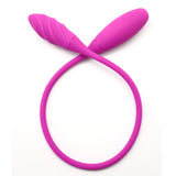 7-Speed Pink Color Rechargeable Double Vibrators - Pleasure Malta