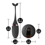 Remote Control Vibrating Egg Black Color 10 Speeds