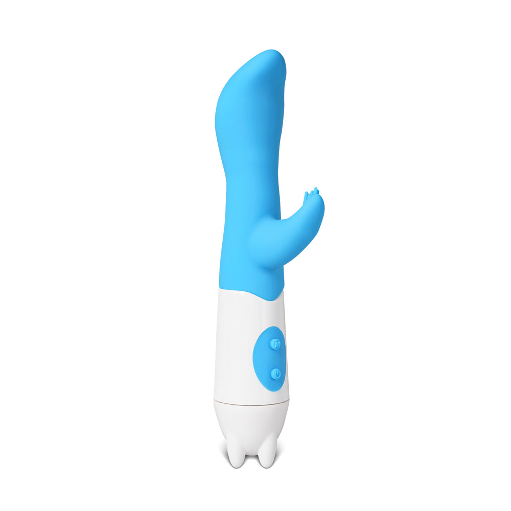 Blue Color Silicone G-Spot Vibrator - Pleasure Malta