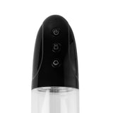 USB  Rechargeable Automatic Penis Pump with Black Sleeve ( Free Cock Ring ) - Pleasure Malta