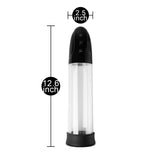 USB  Rechargeable Automatic Penis Pump with Black Sleeve ( Free Cock Ring ) - Pleasure Malta