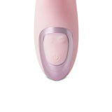 20-Speed Pink Color Silicone Rabbit Vibrator with Clitoral Sucking Stimulator - Pleasure Malta