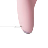 20-Speed Pink Color Silicone Rabbit Vibrator with Clitoral Sucking Stimulator - Pleasure Malta