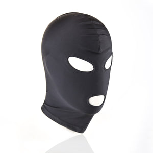 Black Color 3-Hole Hood - Pleasure Malta