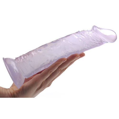 8.7'' Clear Purple Realistic Dildo with Suction Cup - Pleasuremalta