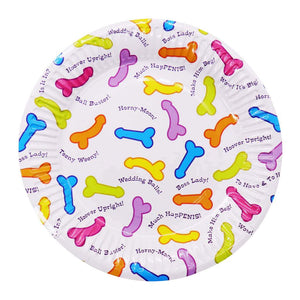 Pecker party plates (pack of 6) - Pleasuremalta