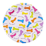 Pecker party plates (pack of 6)