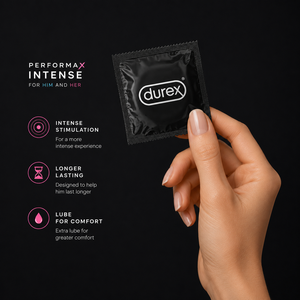 24 Durex Performax Intense Condoms Pleasure Malta 24 Durex Performax Intense Condoms Pleasure Malta