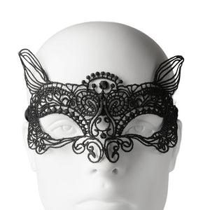 Cat Face Lace Mask - Pleasure Malta