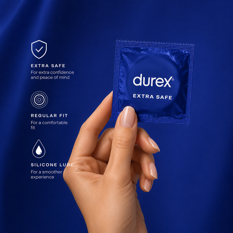 50 Durex Extra Safe Condoms - Pleasure Malta