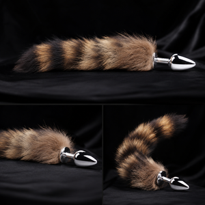 Anal Plug with Tail - Small (ANA001) - Pleasure Malta