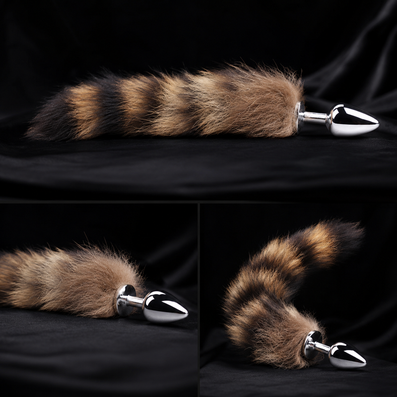 Anal Plug with Tail - Small (ANA001) - Pleasure Malta