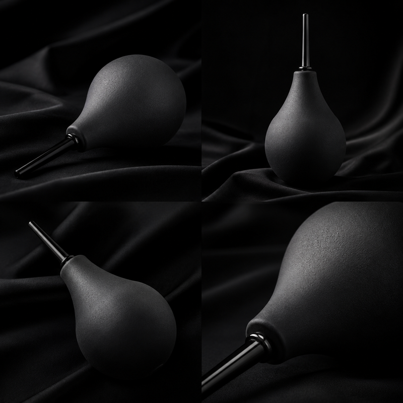 Black Anal Douche (ANA003) - Pleasure Malta