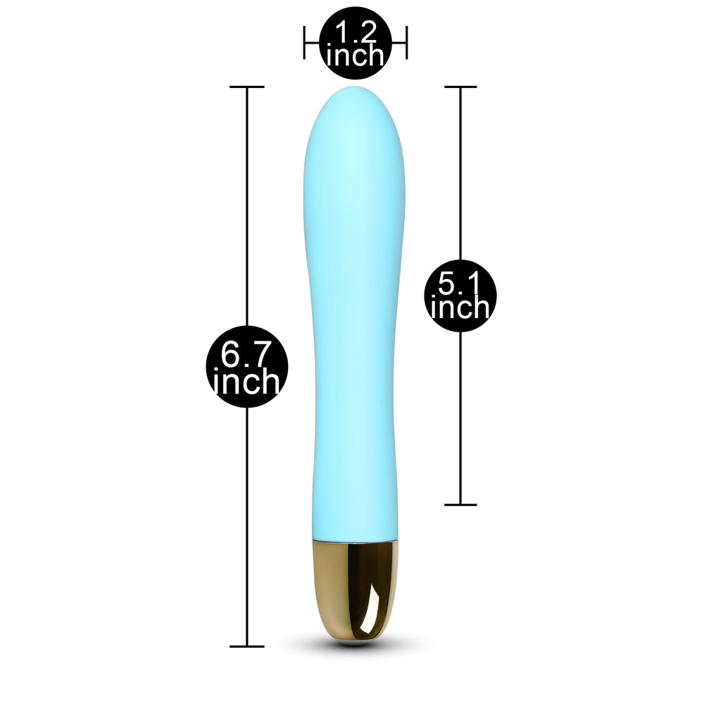 7-Speed Blue Color Rechargeable Classic Vibrator