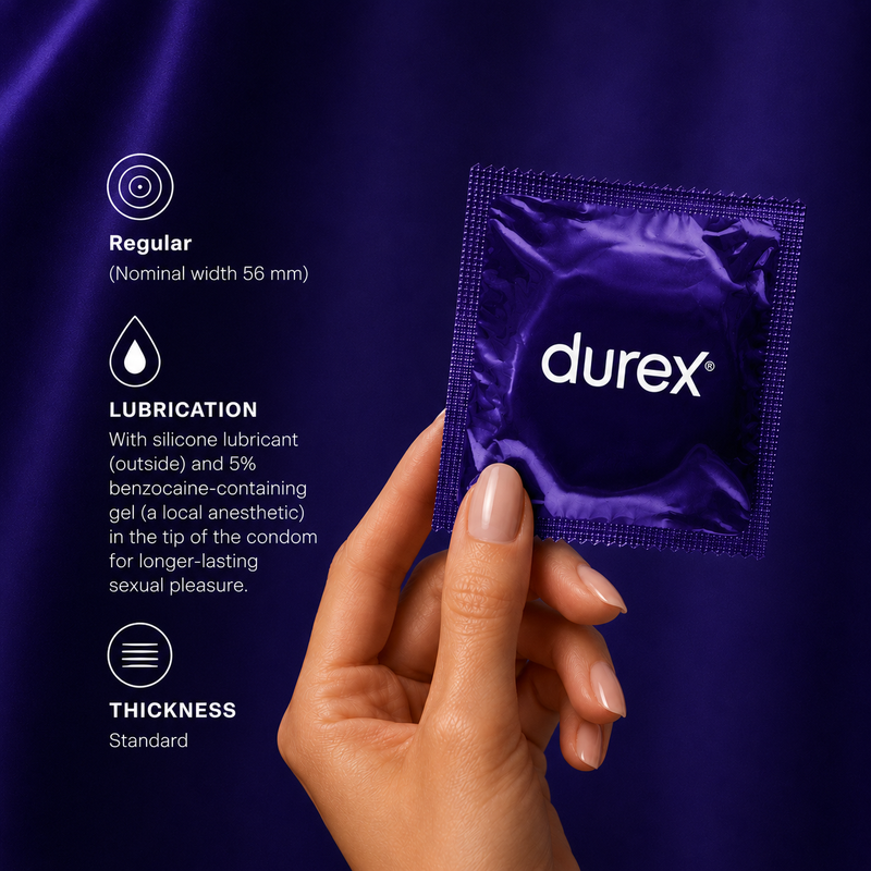 50 Durex Performancemax Condoms (CON004) - Pleasure Malta
