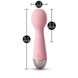 10-Speed Mini Vibrating Rechargeable Wand Massager
