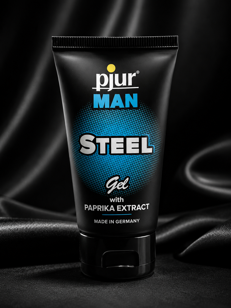pjur Man Steel Gel (50ml) (LUB001) - Pleasure Malta