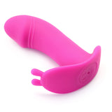 Pink Color 12-Speed Remote Control Rechargeable Silicone G-Spot Vibrator - Pleasure Malta