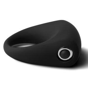 Black Majestic Vibrating Cock Ring - Pleasure Malta