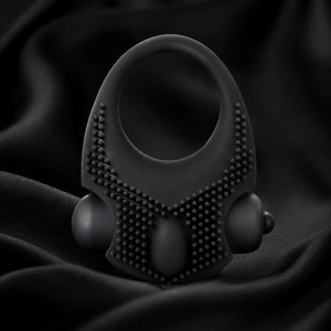 Futuristic Vibrating Cock ring with Clitoral simulator (TOYS001)