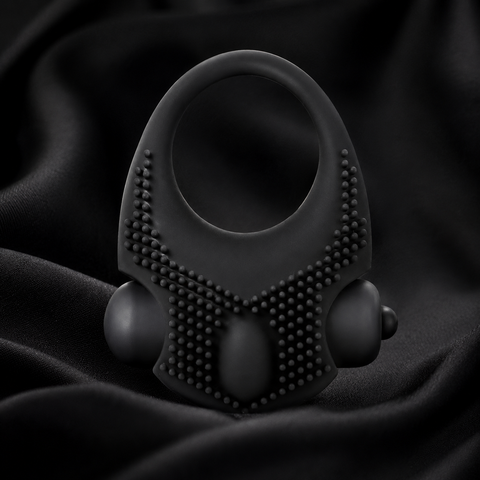 Futuristic Vibrating Cock ring with Clitoral simulator (TOYS001) - Pleasure Malta