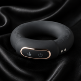 10 Speeds Silicone Rechargeable Vibrating Cock Ring Type II (TOYS009)