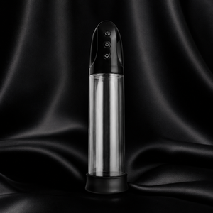 USB  Rechargeable Automatic Penis Pump with Black Sleeve ( Free Cock Ring ) (TOYS011) - Pleasure Malta