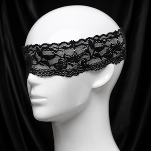 Sexy Black Lace Mask (TOYS040) - Pleasure Malta