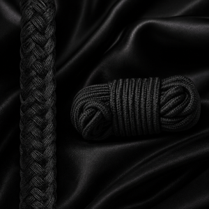 10m Black Bondage Rope (TOYS052) - Pleasure Malta