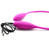 7-Speed Pink Color Rechargeable Double Vibrators - Pleasure Malta