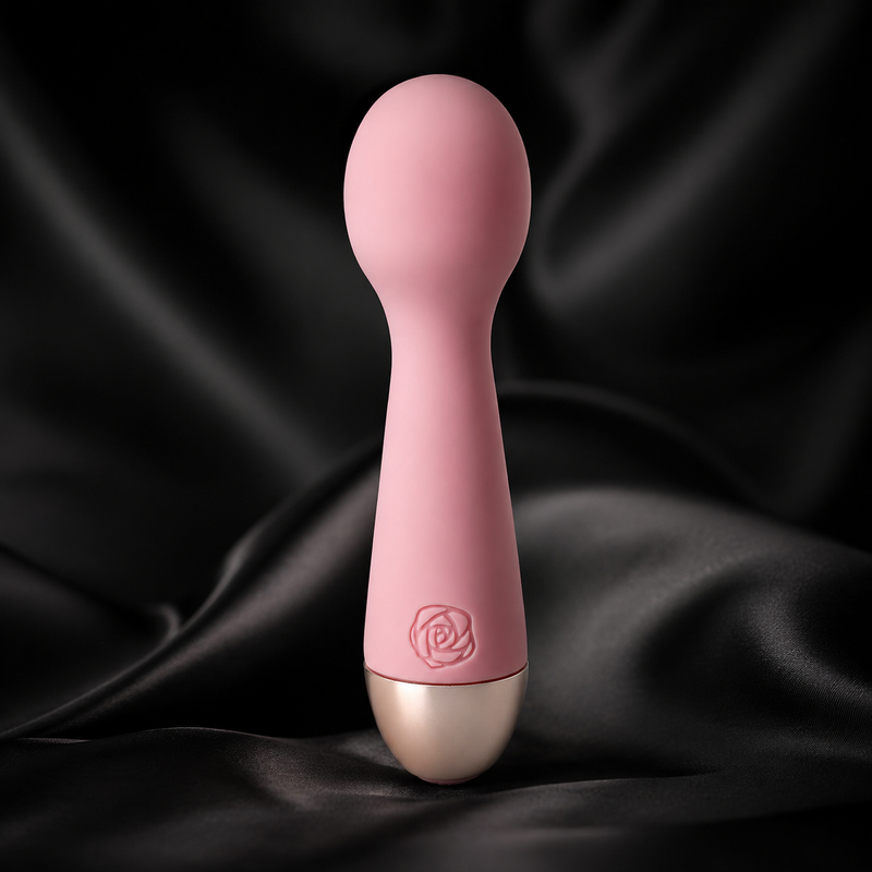 10-Speed Mini Vibrating Rechargeable Wand Massager (VIB005) - Pleasure Malta