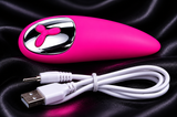USB Rechargeable Pink Vibrating Tongue - 10 Speed (VIB028)