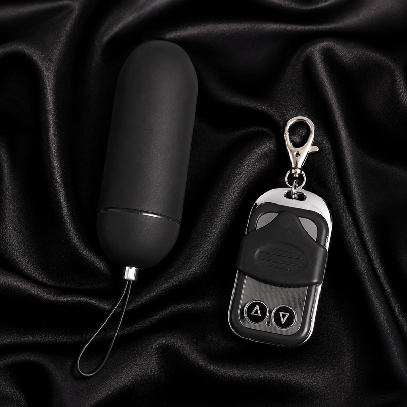 10 Function Remote Car Controller Style Vibrating Egg in black color (VIB032) - Pleasure Malta