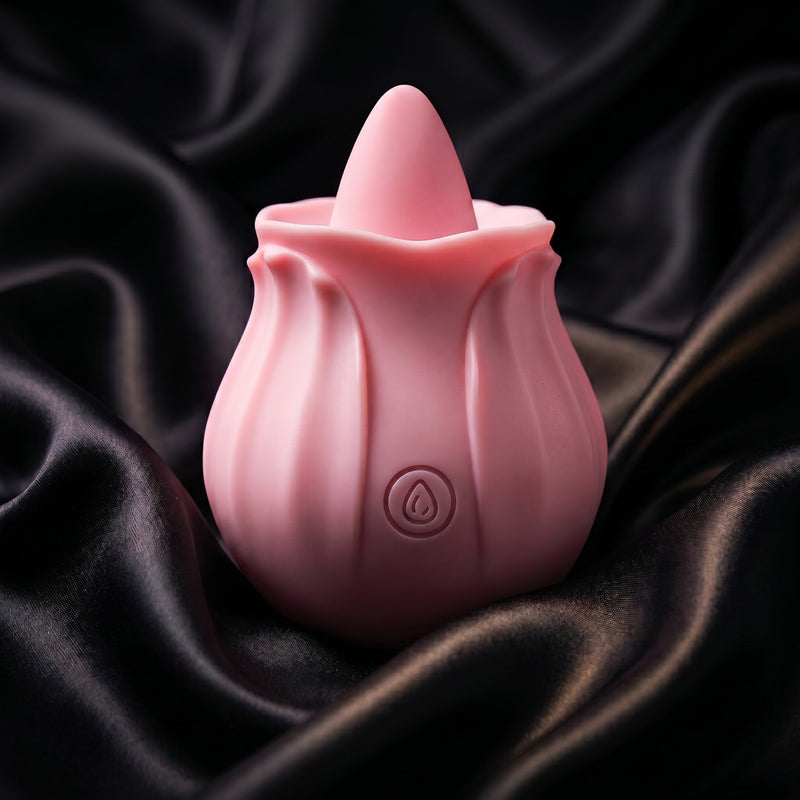 Rose Licking Vibrator (VIB034) - Pleasure Malta