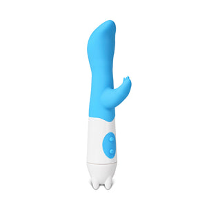 Blue Color Silicone G-Spot Vibrator - Pleasure Malta