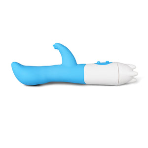 Blue Color Silicone G-Spot Vibrator - Pleasure Malta