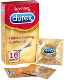 Durex Natural Feeling Condoms - Latex Free Condoms - Pleasuremalta