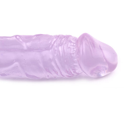 8.7'' Clear Purple Realistic Dildo with Suction Cup - Pleasuremalta