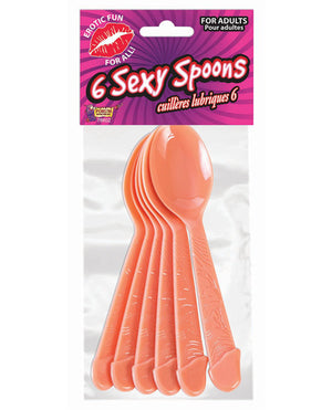 Sexy Spoons (pack of 6) - Pleasuremalta