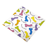 Pecker party napkins (pack of 8) - Pleasuremalta