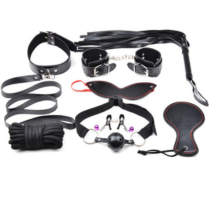 High Quality 8 Pieces Bondage Kit - Pleasuremalta