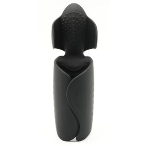 10-Speed Black Color Male Vibrating Masturbator - Pleasuremalta
