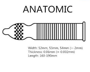 12 Durex Anatomic Condoms - Pleasuremalta